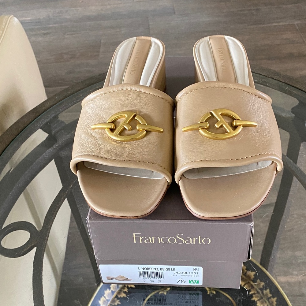 Franco Sarto Women’s Noreen 2 Sandals 7.5 W